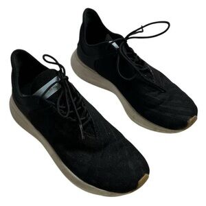 Saysh One Women's Black Sneakers Size 6 Lightweight Casual Shoes
